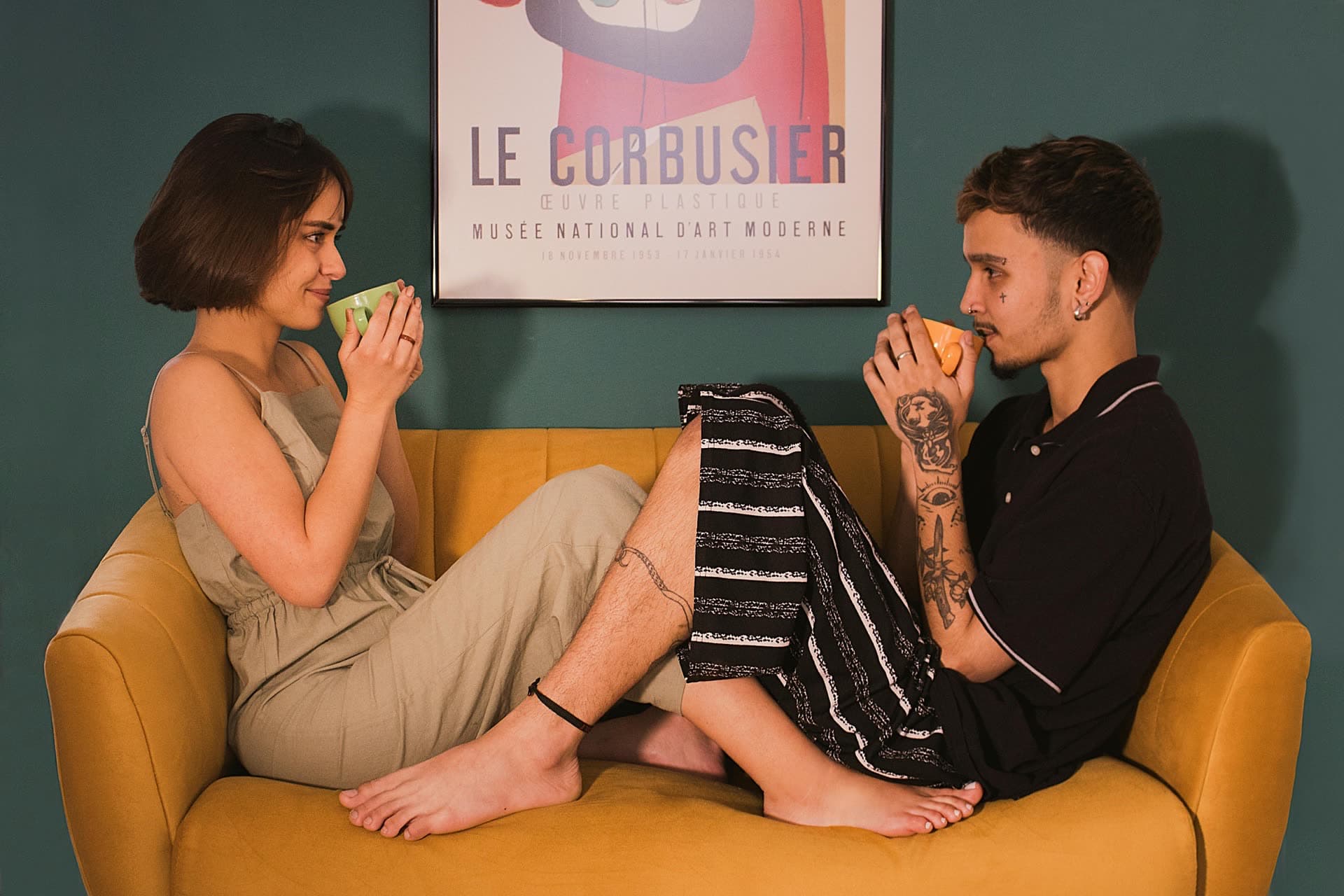 A supportive couples counselling session